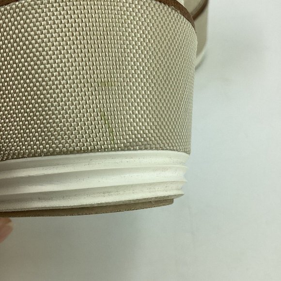 Cole Haan Women US 8.5B Original Grand Flatform Thong Sandals Python Ivy Leather - Picture 14 of 15